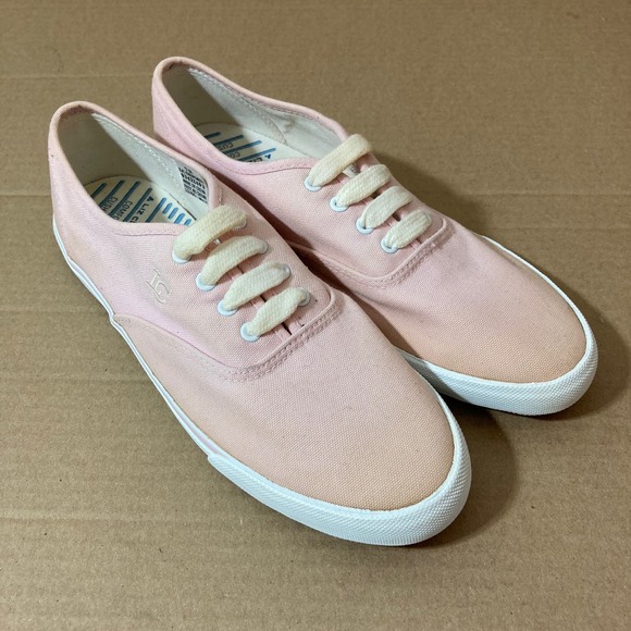 Vintage PINK Liz Claiborne Oxford Shoes - 90's Pink Sneakers - Women's 7N - Picture 4 of 10